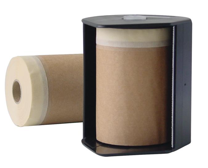 Abdeckband mit Papier 18 cm br.