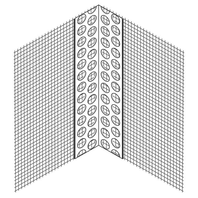Putz-Eckwinkel Polystyrol