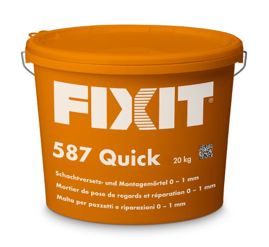 Fixit 587 Quick Schachtversetzmörtel "5 Min." à 20 kg