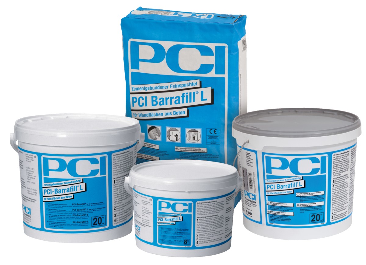 PCI Barrafill L 20.00 kg Gebinde Farbe dunkelgrau
