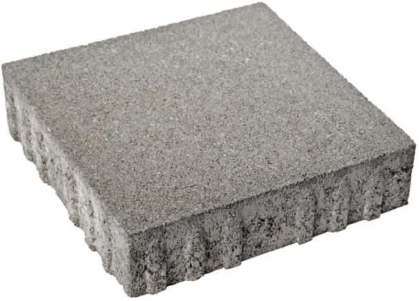 CARENA Pflasterstein mit Nockenverbund, grau, glatt, vollkantig