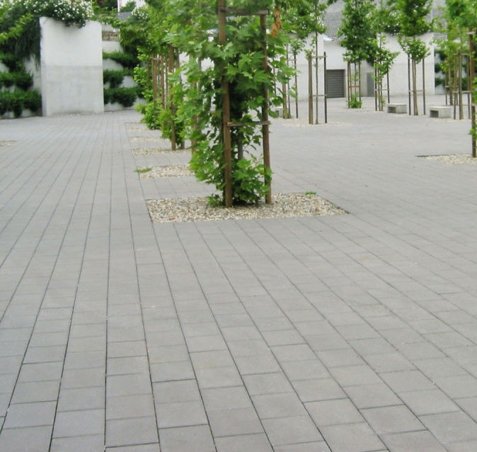 CLIMA STONE Drain, mit BRIDGE Nockenverbund, anthrazit, fein, gefast gefast