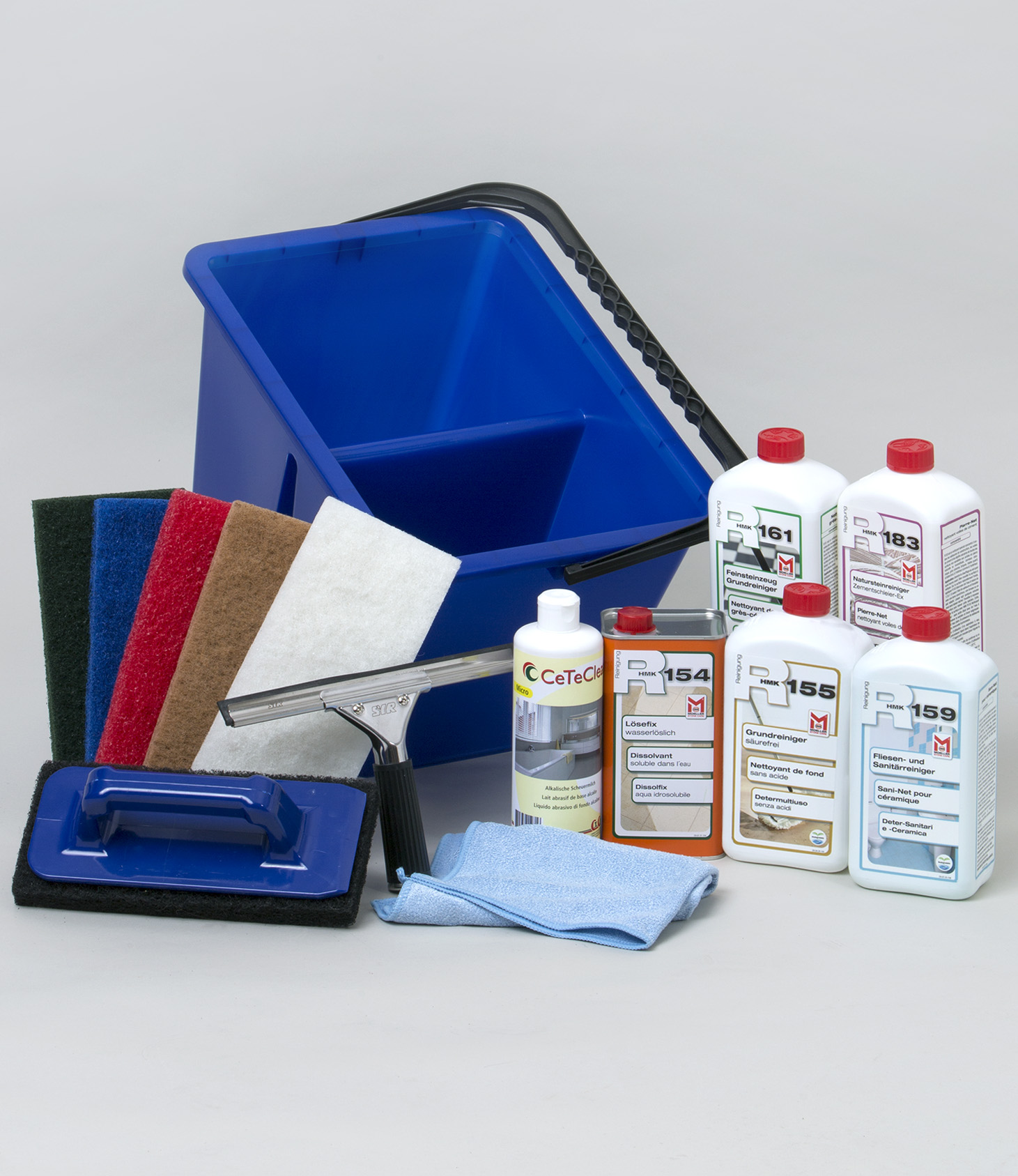Baustellen-Reinigungs-Set