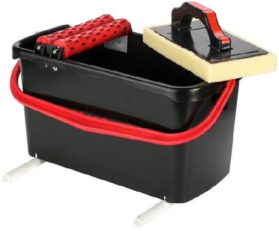 Waschboy für Plattenleger, schwarz