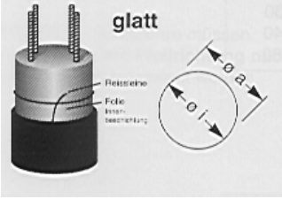 Schalrohr glatt d. 200 mm L=3 m