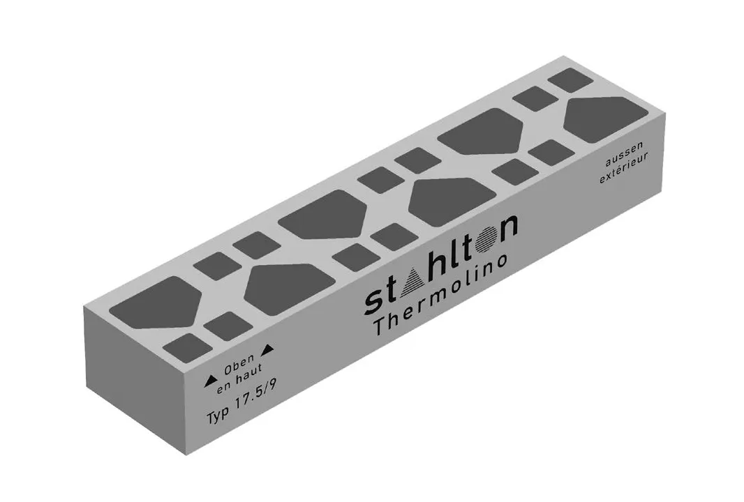Thermolino Mauerfusselement 12.5/9