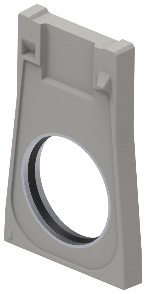 BG-FILCOTEN one Endplatte NW 100, Nr. 0, mit 