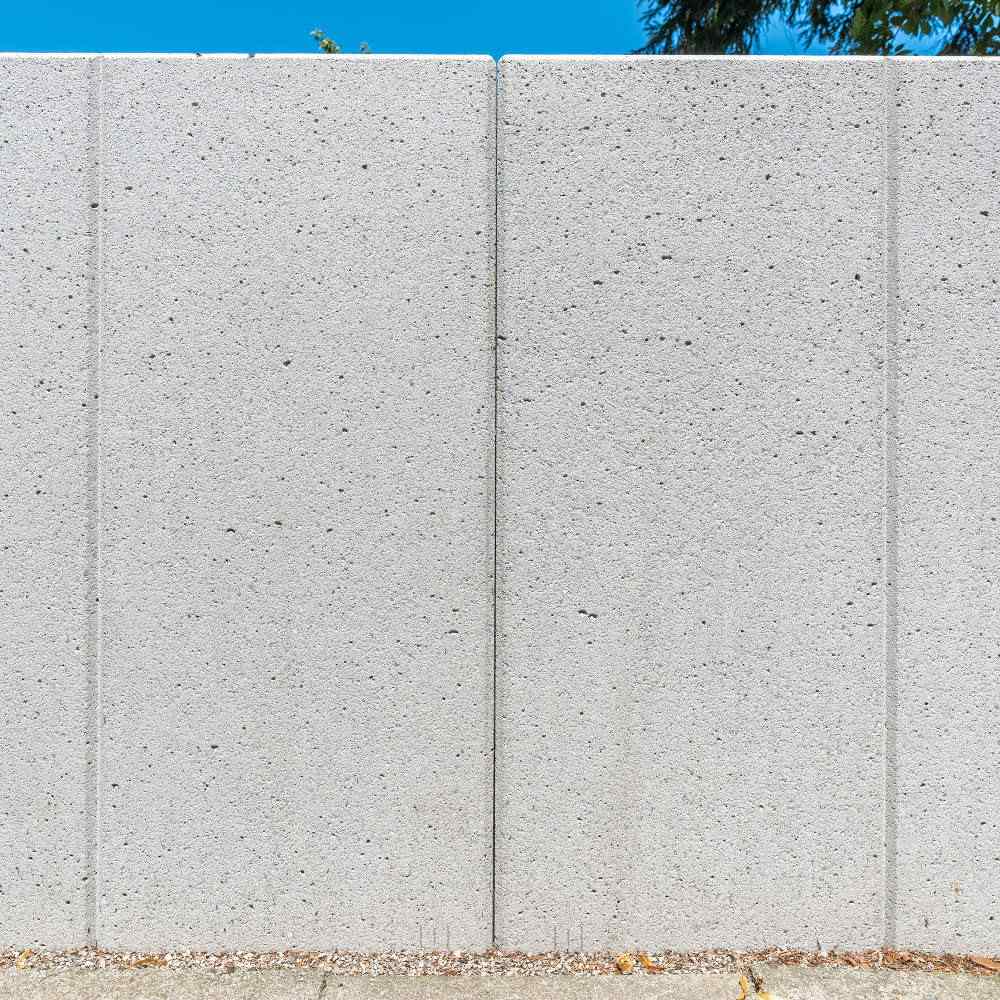 EXACTA Winkelplatte Typ 2, grau, gestrahlt, gefast, bewehrt