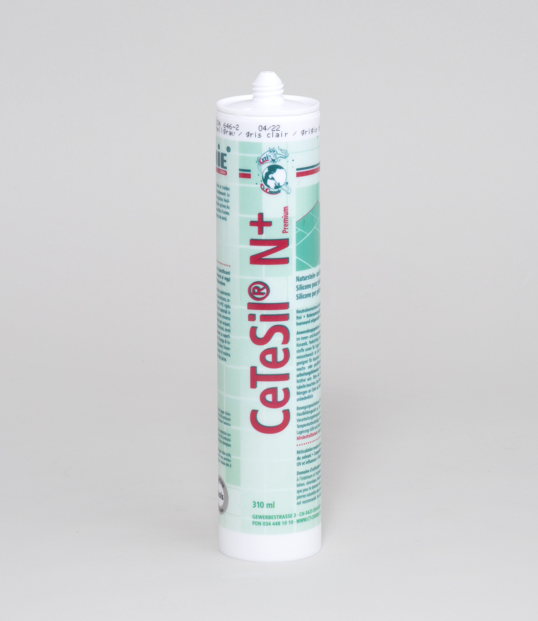 CeTeSil N+ premium anthrazit  à 310ml
