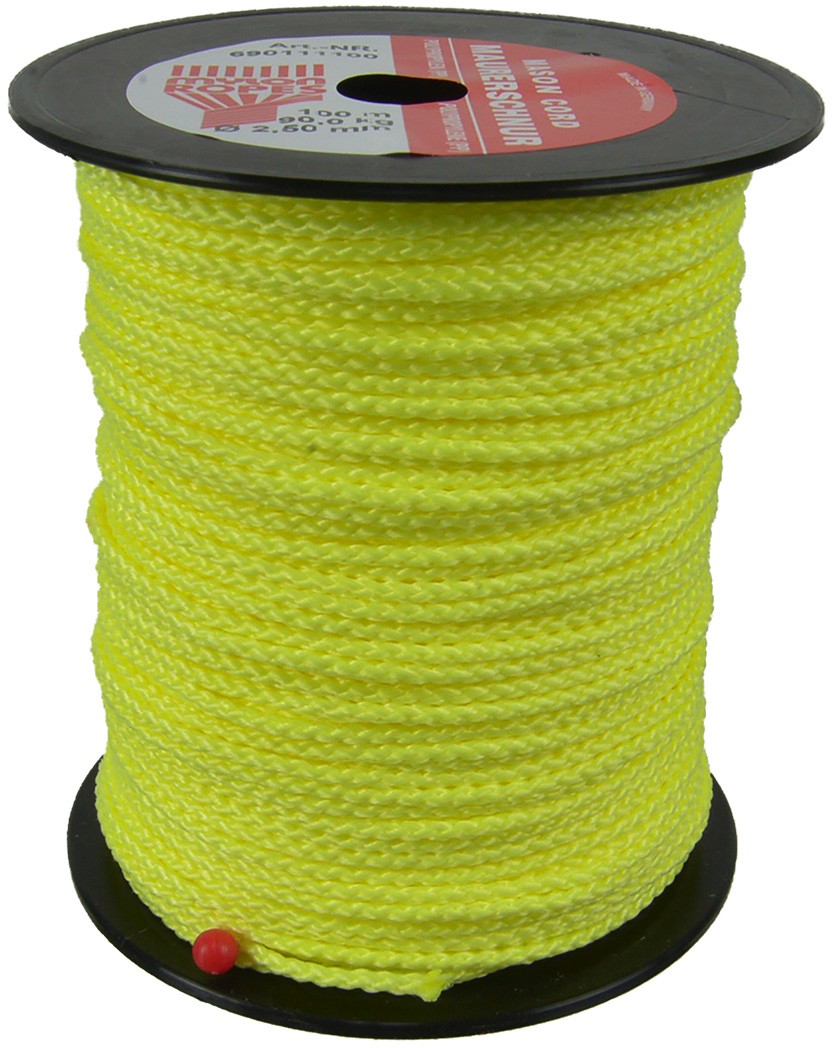 Maurerschnur 2.5 mm gelb