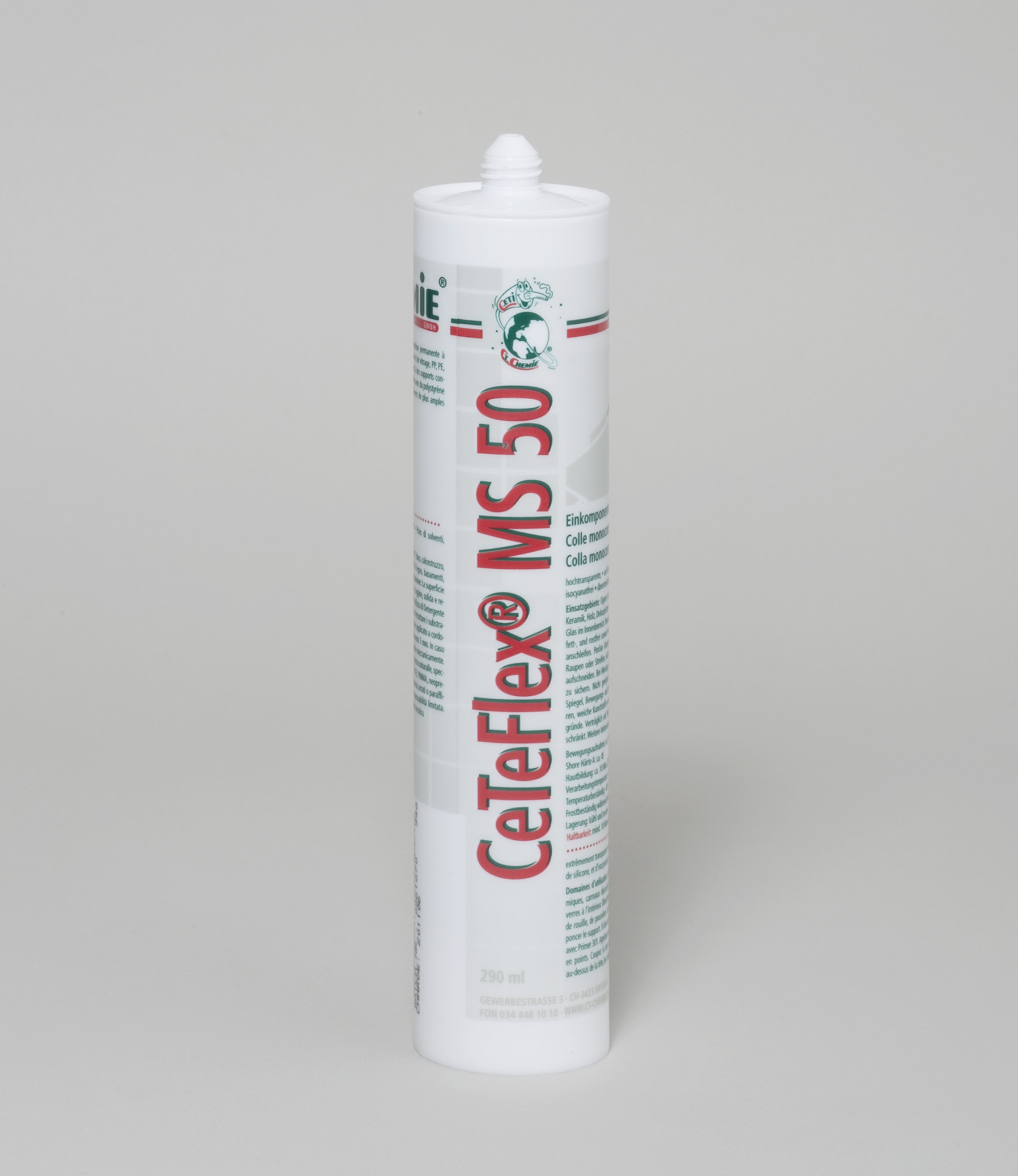 CeTeFlex MS 50 transparent  à 290ml