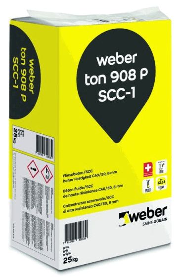 weberton 908 P SCC-1 à 25 kg