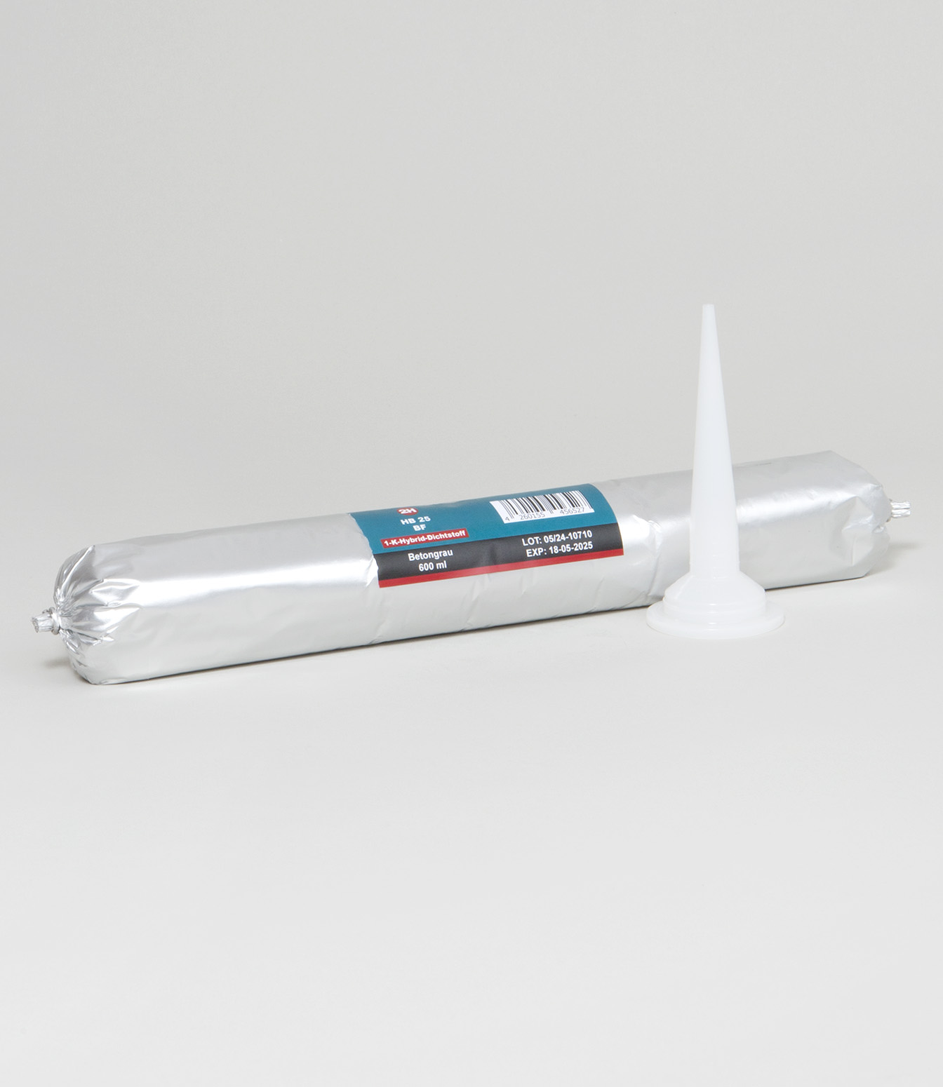 2H HB 25 BF betongrau à 600ml
