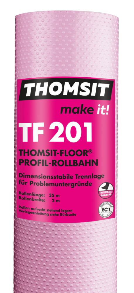 THOMSIT TF 201 Thomsit-Floor® Profil-Rollbahn, 35-m-Rolle