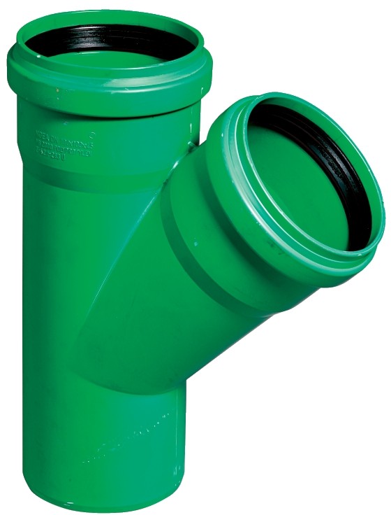 PP Gabel NW 110/110/45° SN 8 grün