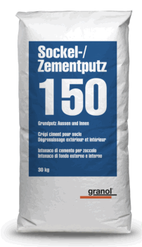 Granol Sockel-/ Zementputz 150 à 25 kg