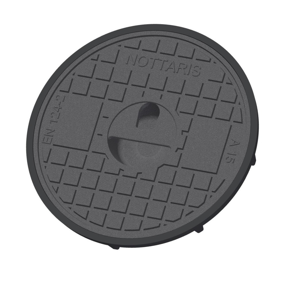 Gussdeckel voll 1 to, Fig.1011-30-00