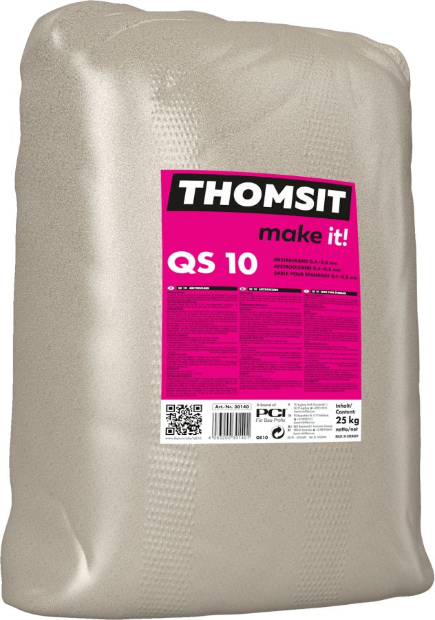 THOMSIT QS 10 Abstreusand 0,4-0,8 mm, 25-kg-Sack