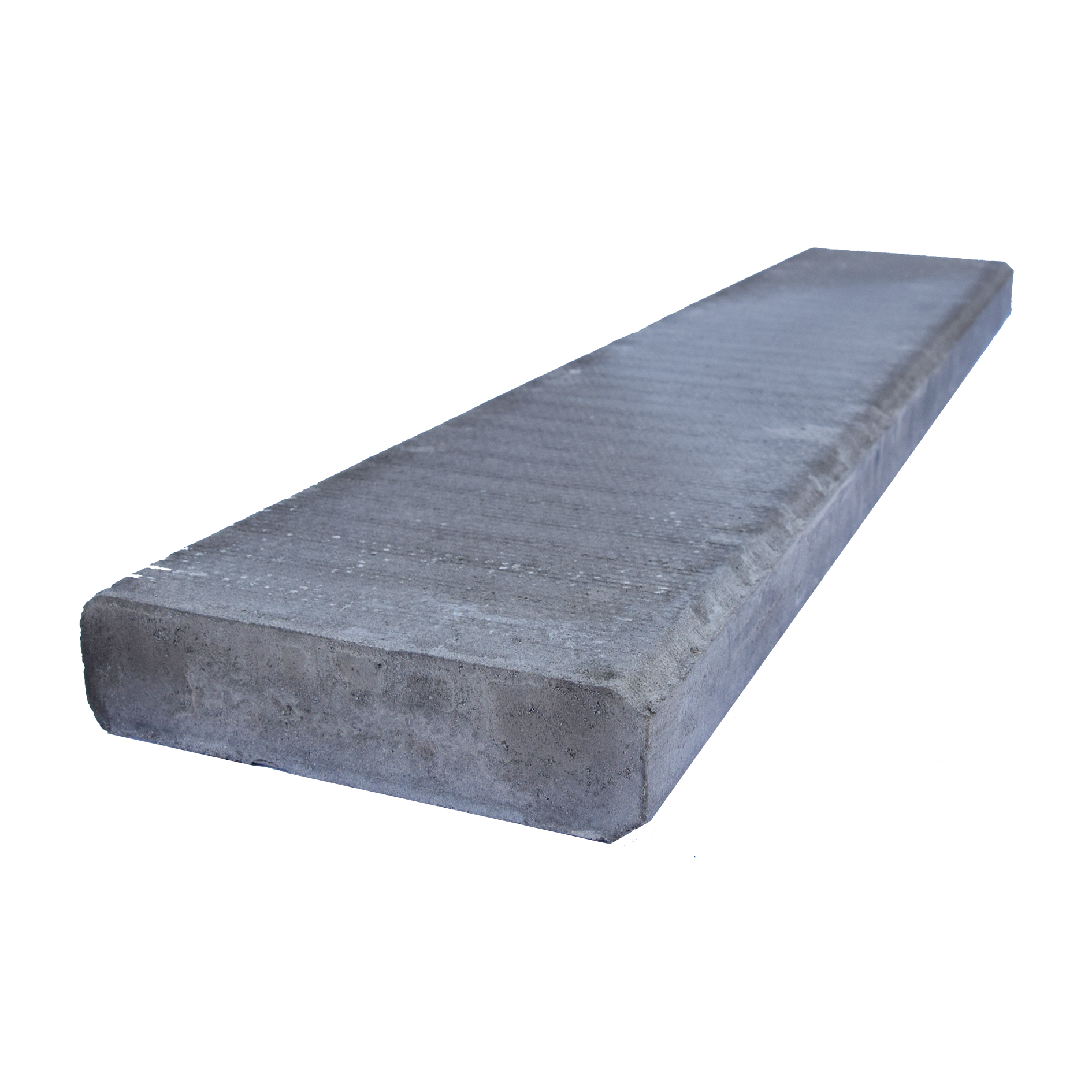 FINALGO Vakuum Gehwegplatte, grau, gestrahlt, gefast