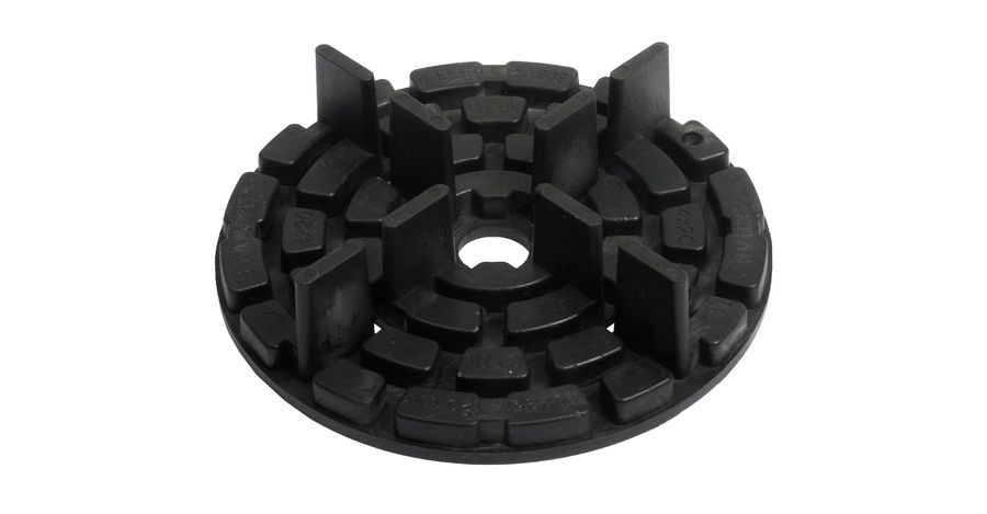 Plattenfix Gummi-Lager 120 mm, Betonplatte