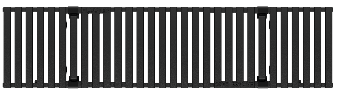 BG-FILCOTEN Guss-Designrost "KIARO" NW 100, 500/122/20