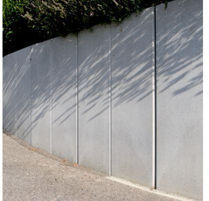 STANDARD VARIO Winkelplatte Typ 1, grau, glatt, gefast, bewehrt