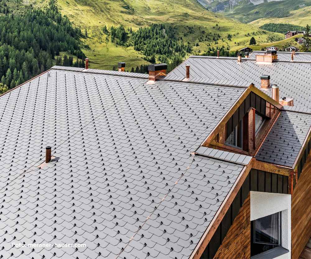 Eternit Dachschiefer Gottardo Linea / Bassa 