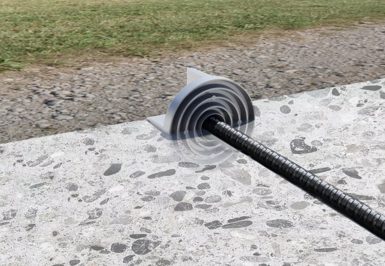 Anschlaghalter AHB für Fugenband 25 cm