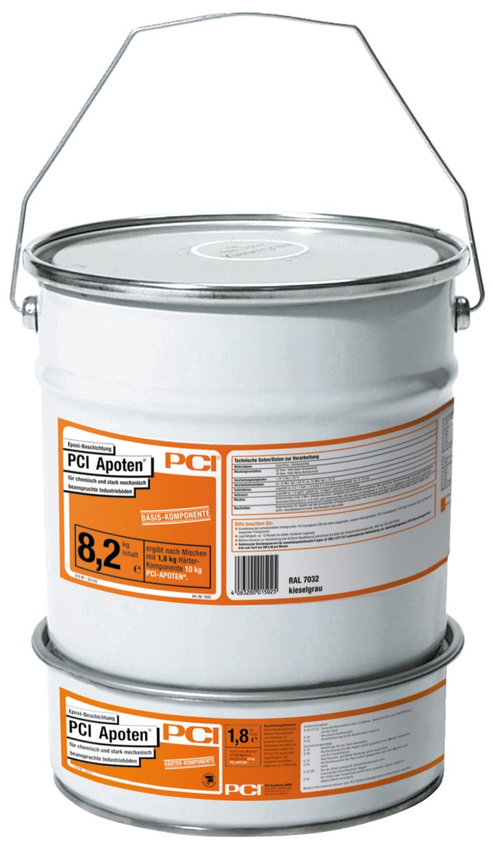PCI Apoten 10.00 kg ca. RAL 7030 steingrau