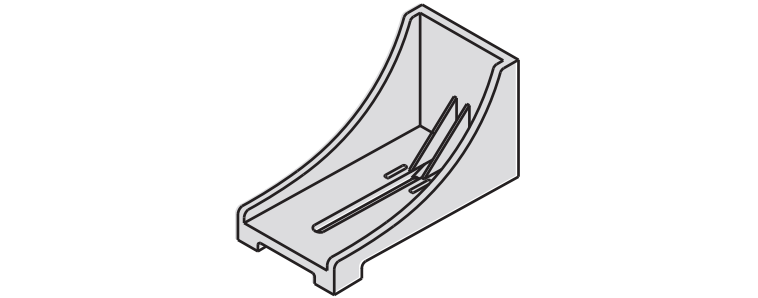 Eternit Schneestop, Modell A