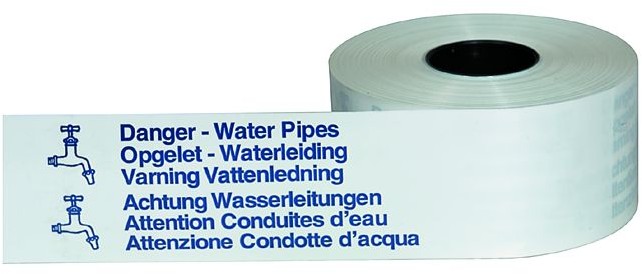 Warnband "Wasser" 250 ml/Rl