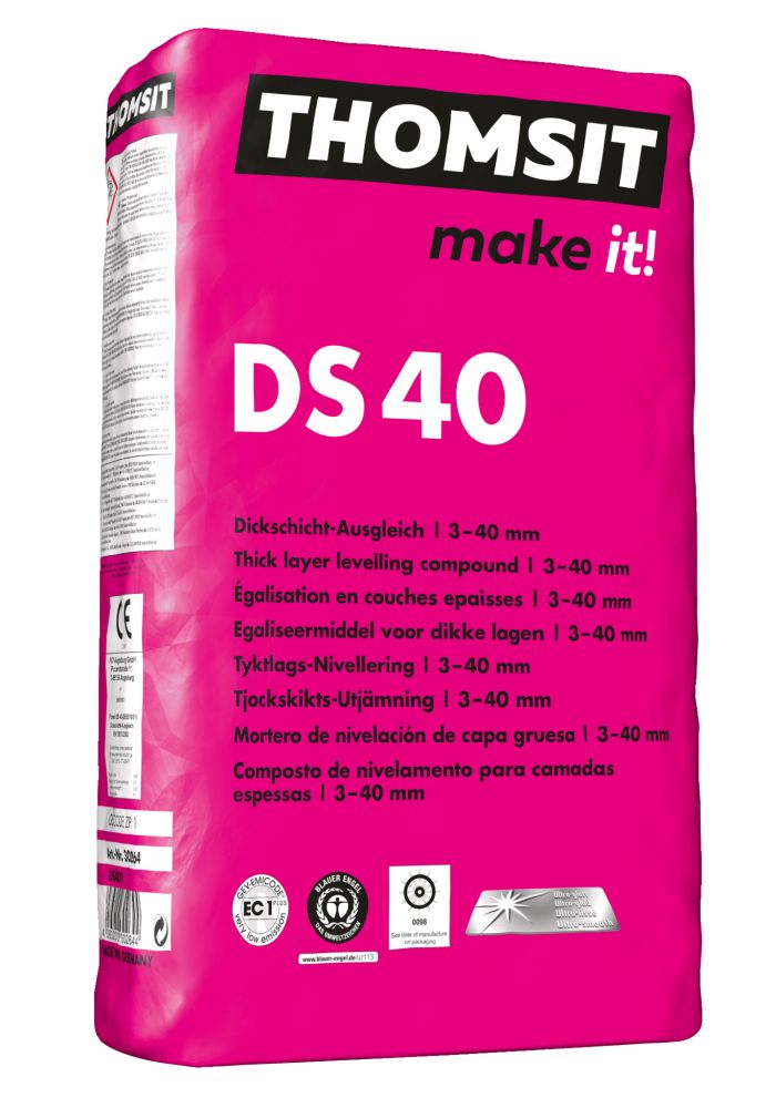 THOMSIT DS 40 Dickschicht-Ausgleich, 25-kg-Evo3 Sack