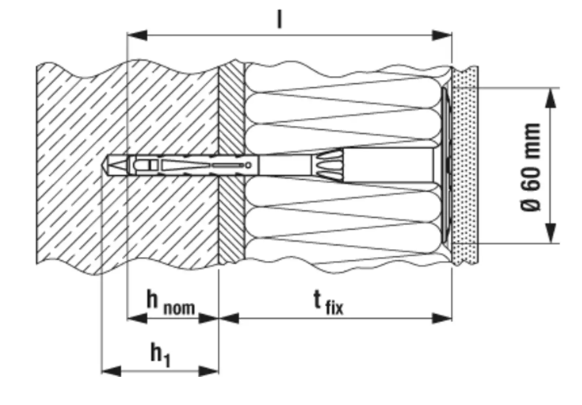FISCHER Putzdübel FIF-CN II, 8x348 mm