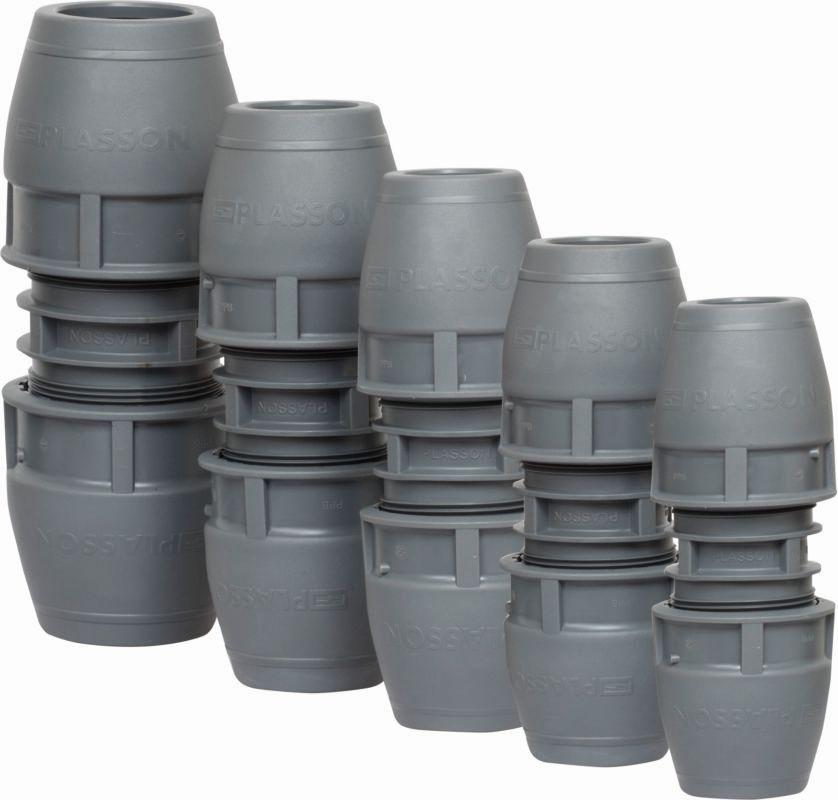 Plasson Universal Überschiebemuffe 24-28 mm