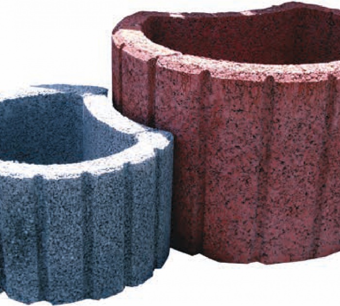 Pflanzring Paradiso GRANDE, grau 