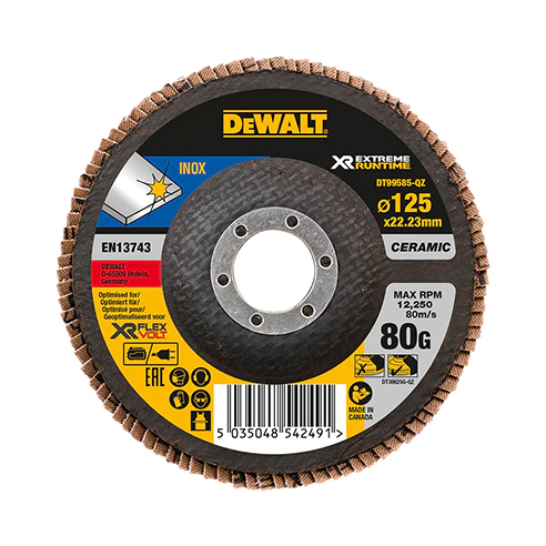 DeWALT Faecherschleifsch 125mm K40 flach       