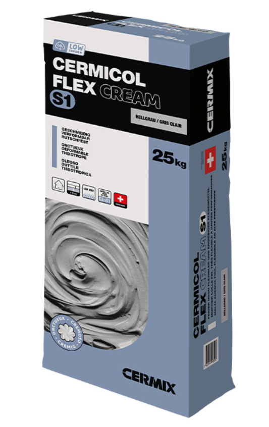 Cermicol Flex Cream S1 hellgrau à 25 kg
