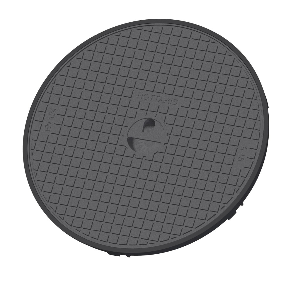 Gussdeckel voll 1 to, Fig.1030-60-00