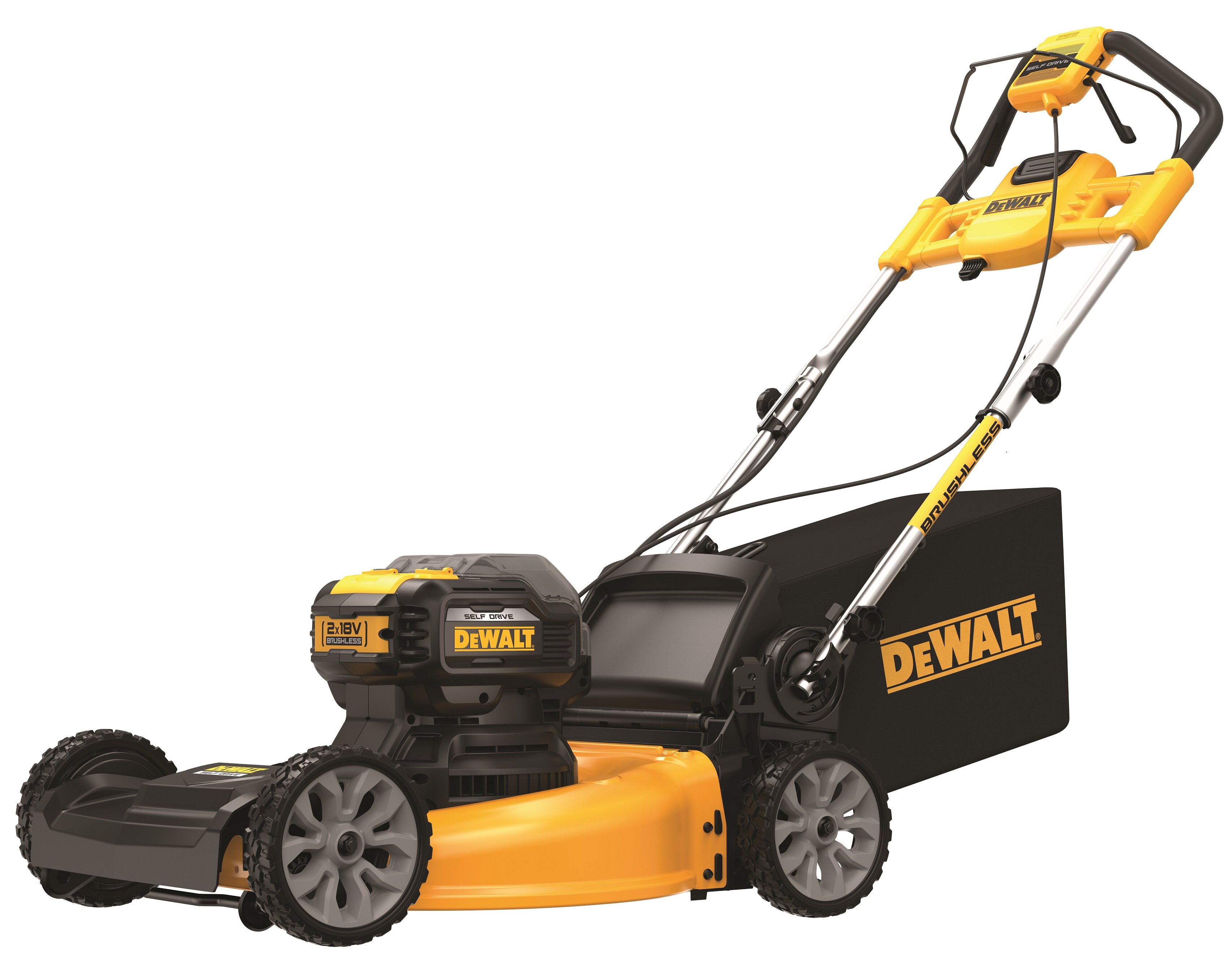 DeWALT 18V Akku-Rasenmäher mit Radantrieb