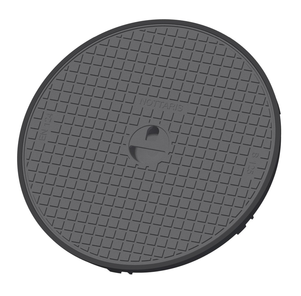 Gussdeckel voll 5 to, Fig.1016-40-00