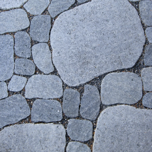 ARENA Pflasterplatte, perlgrau, Kanten gebrochen