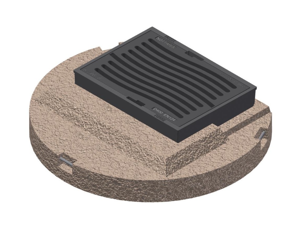 Strassenrost Fig. 205-103 geneigt