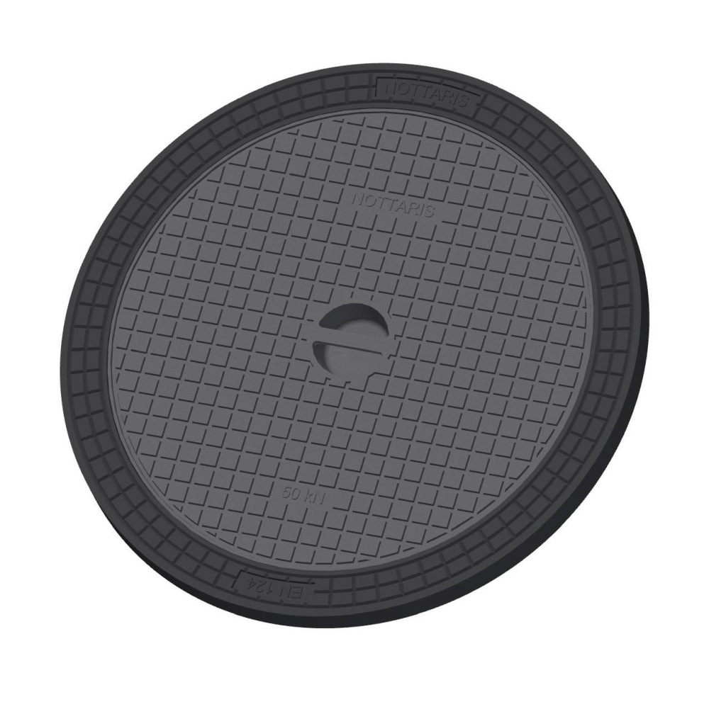 Gussdeckel voll 5 to, Fig.21H/70 cm