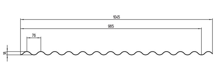 QUALEX Polycarbonat Wellplatte ULTRA-RESIST