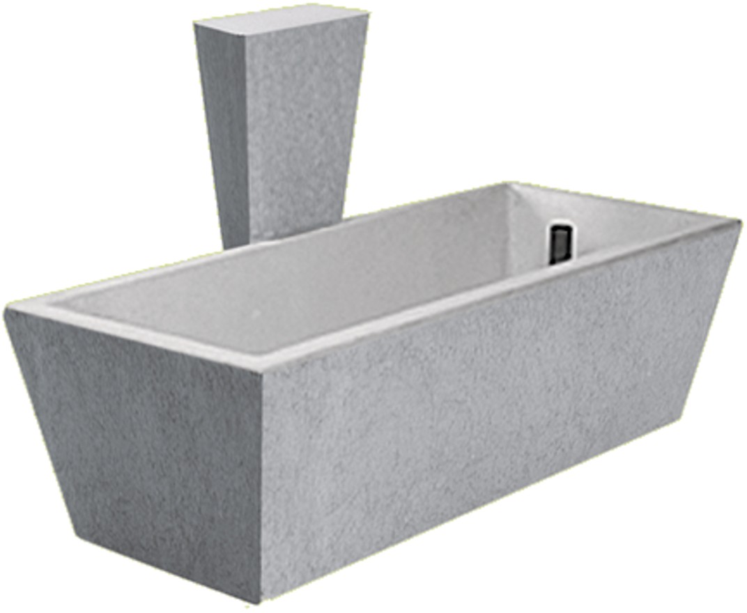 STANDARD Brunnentrog, Zwischenwand