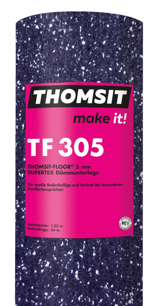 THOMSIT TF 305 Thomsit-Floor® Dämmunterlage, 5 mm, 24-m-Rolle