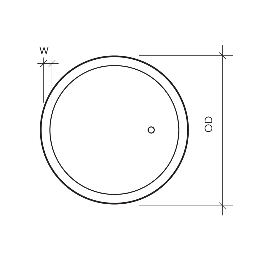 RESIDENZA Pflanzentrog rund, GRISCHUNA grau-anthrazit, gestrahlt