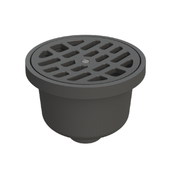 Guss-Bodenablauf DN 115 mm