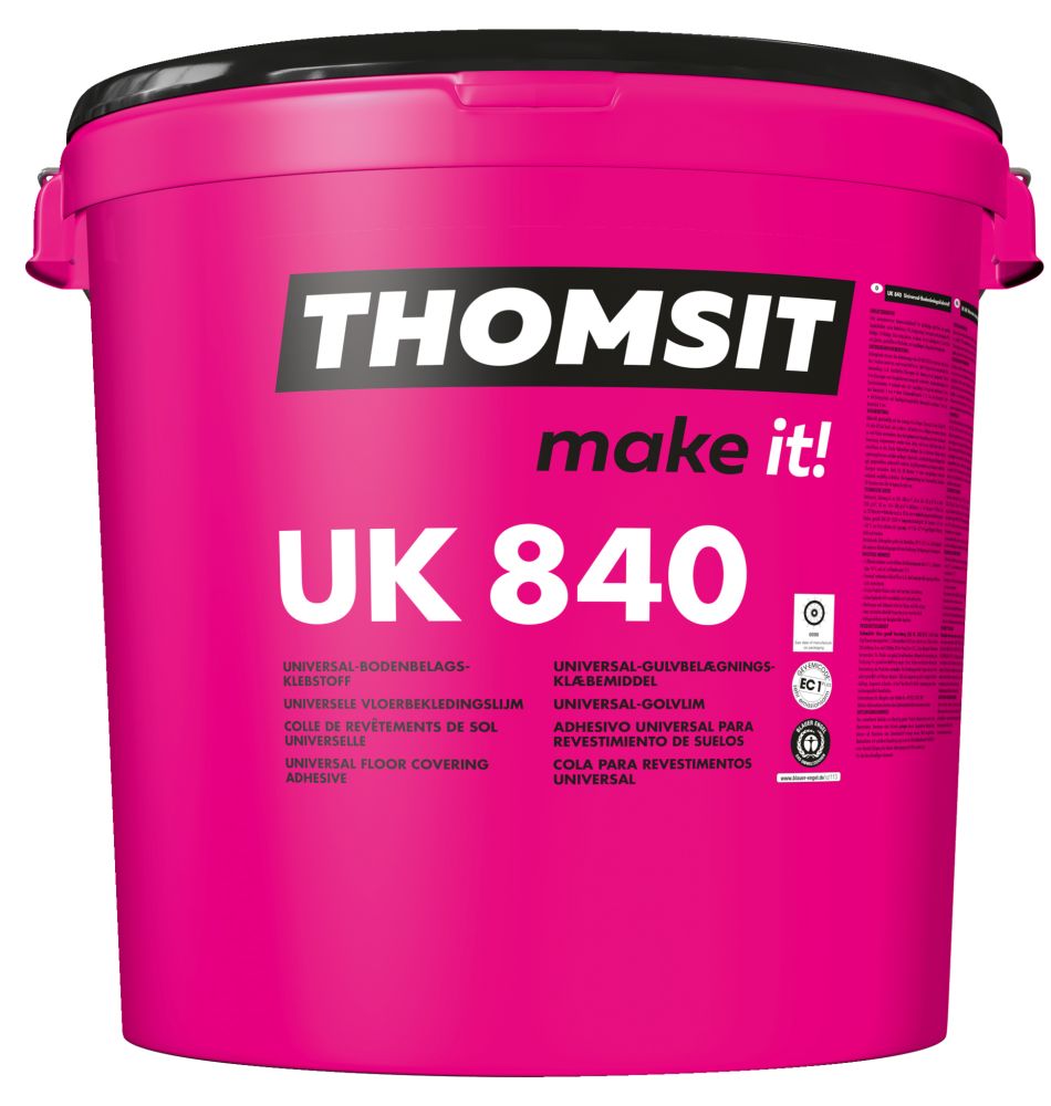 THOMSIT UK 840 Universal-Belagskleber, 14-kg-Eimer