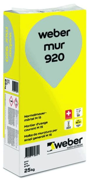 webermur 920 à 25 kg